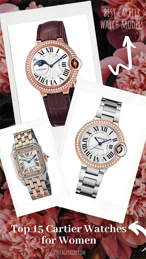 Best women's discount cartier watch