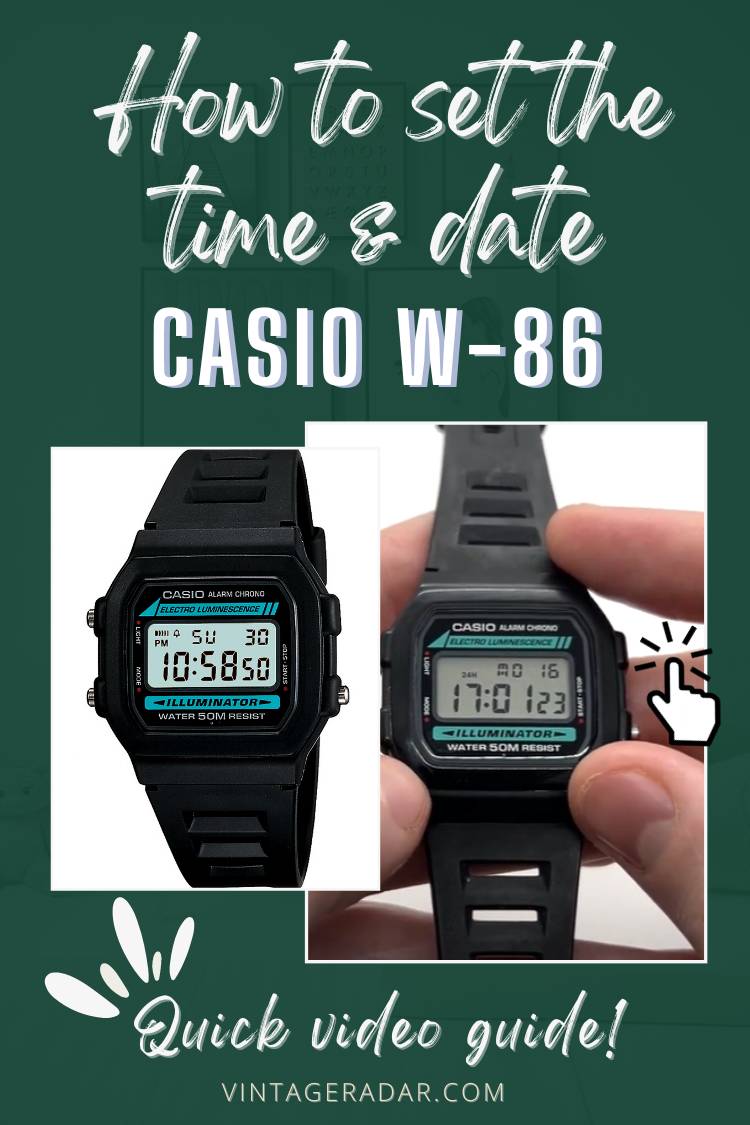 Casio W-86