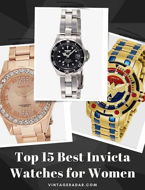 Top 10 mejores relojes Invicta para hombres  Revisión de relojes Invicta  para hombres – Vintage Radar