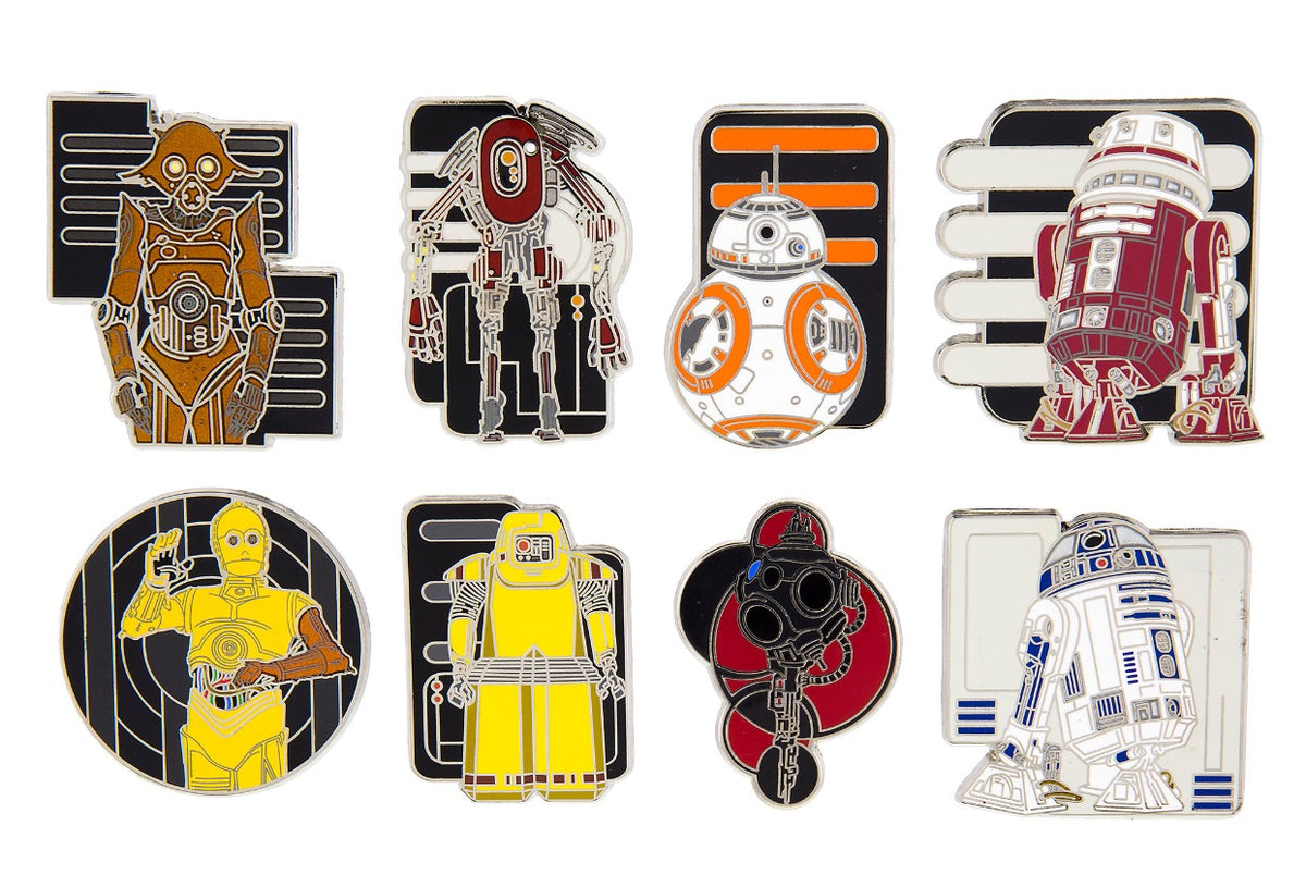 Star Wars Pins | Rare Disney Star Wars Enamel Pin Collection – Vintage ...