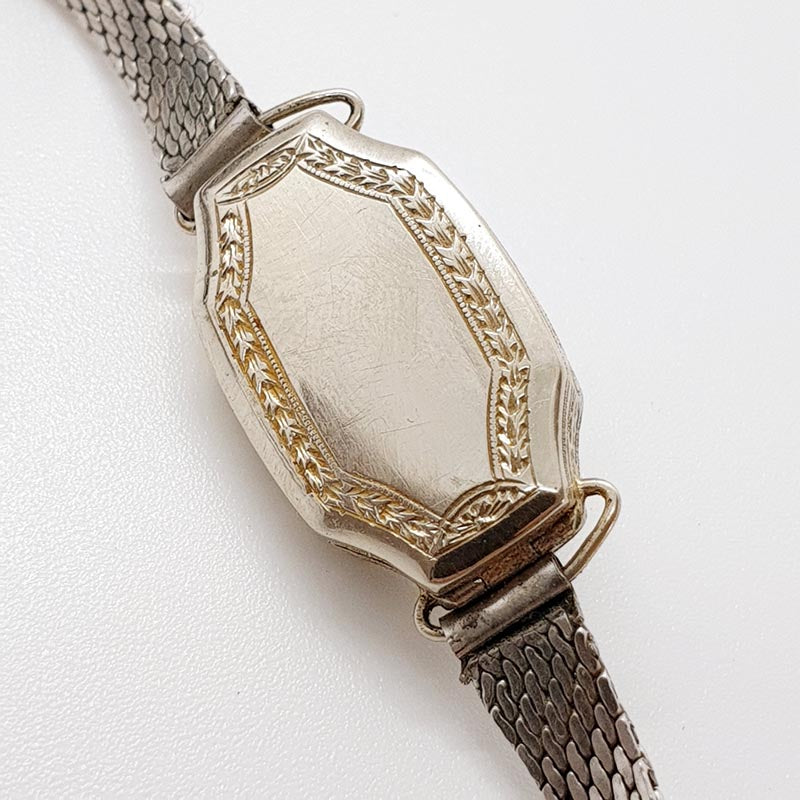 Paul Vallette 18k Gold Art Deco Watch for Parts & Repair NOT WORKING