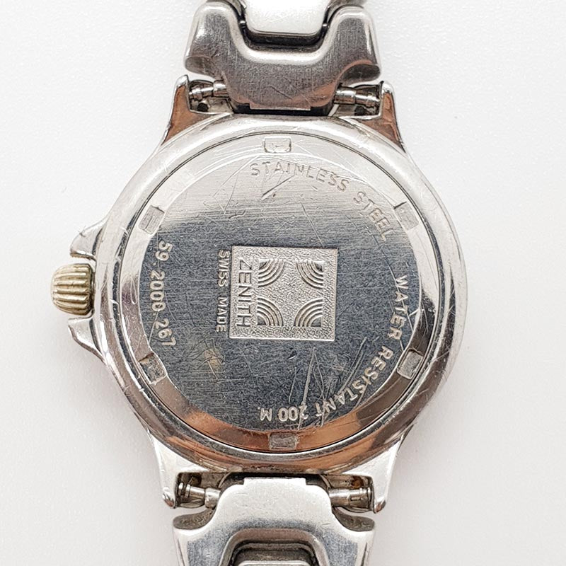 Montre Bracelet Zenith Ancienne à Quartz Avec Date - Occasion - Homme