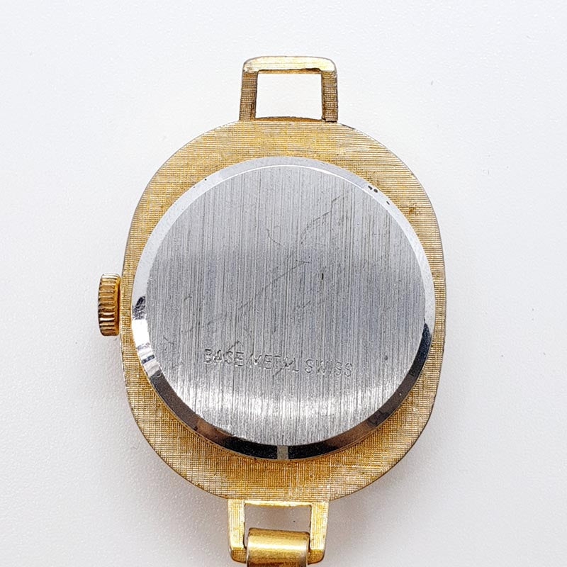 Vintage Rare Lausanne Gold Oval Watch Vintage Oval Watch - Gold main image 4