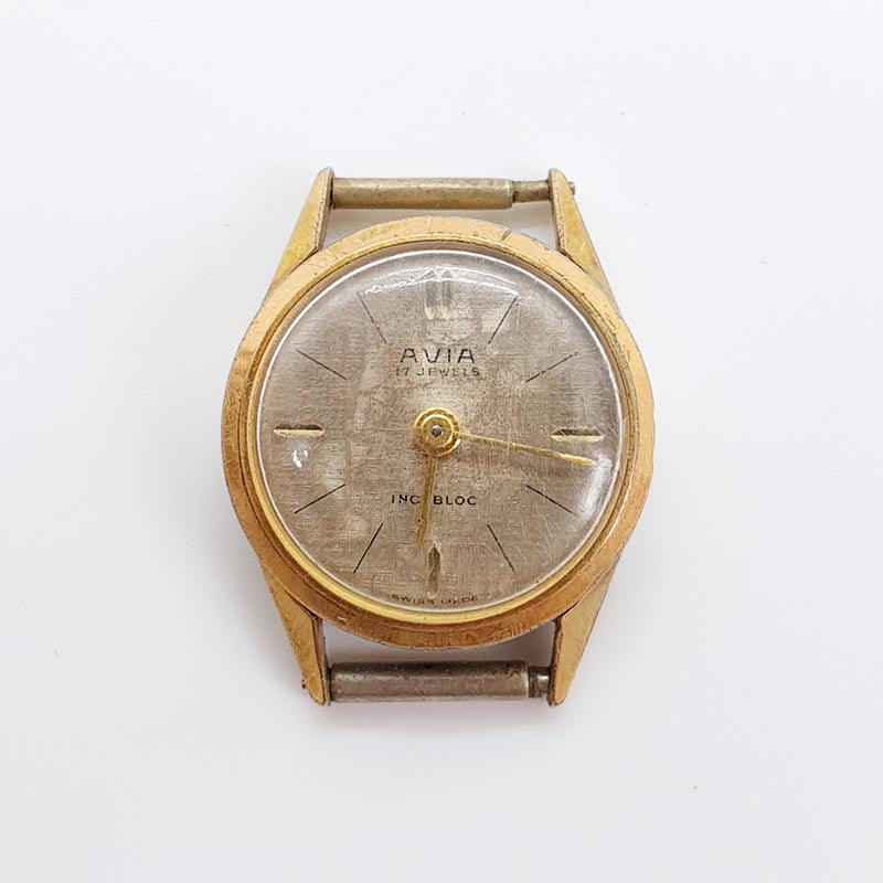 Avia 17 jewels gold watch best sale