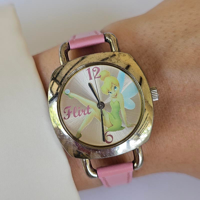 Pink Flirt Tinker Bell Watch | Vintage SII by Seiko Disney  display picture 2