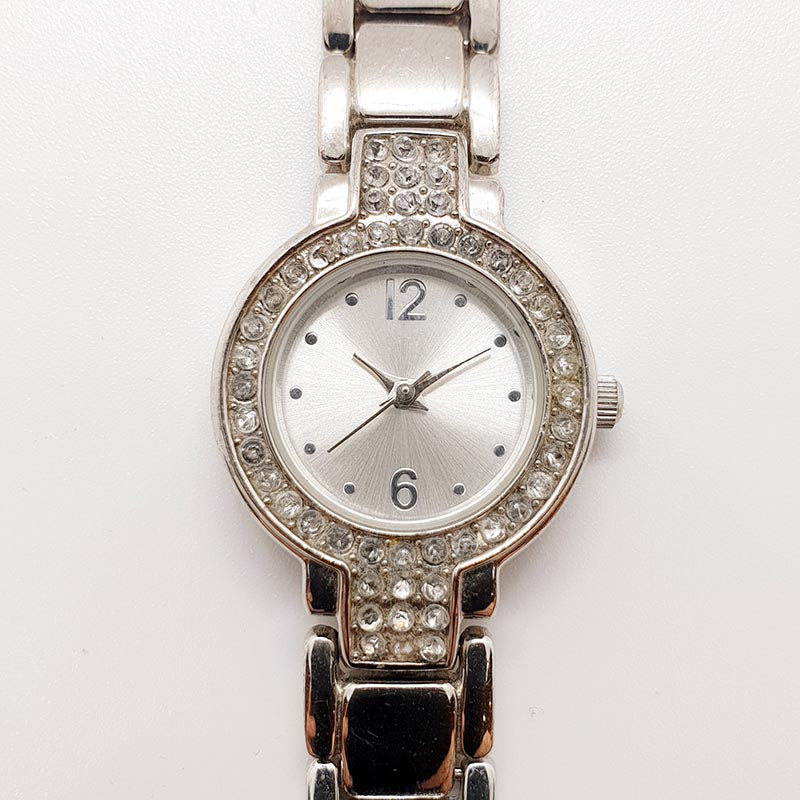 Montre-bracelet Femme Vintage LBVYR - Boîtier 29 Mm Argent, Quartz, Avec Batterie Neuve