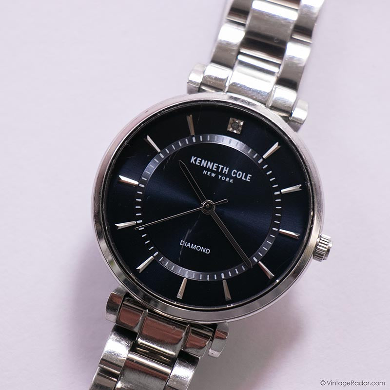 Pre-Owned Kenneth Cole Diamond Watch for Women with Navy  display picture 1