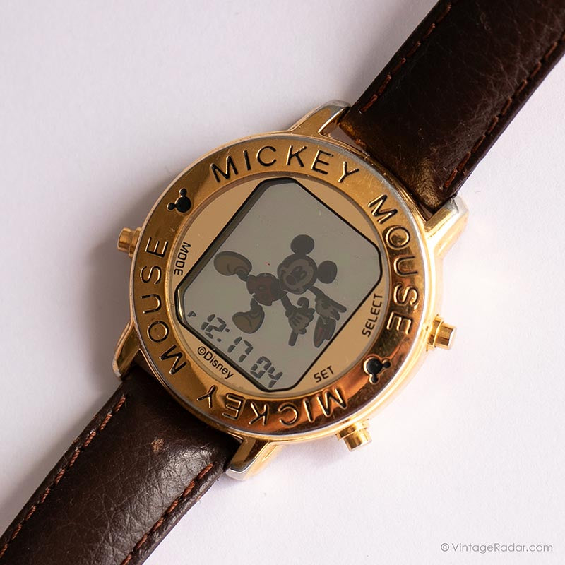 RARE VTG Women\'s 35mm Detective Mickey Watch, Spinning Mickey Disney | Accessories | Rare 992 Disney Mickey Mouse Watch In  main image 2