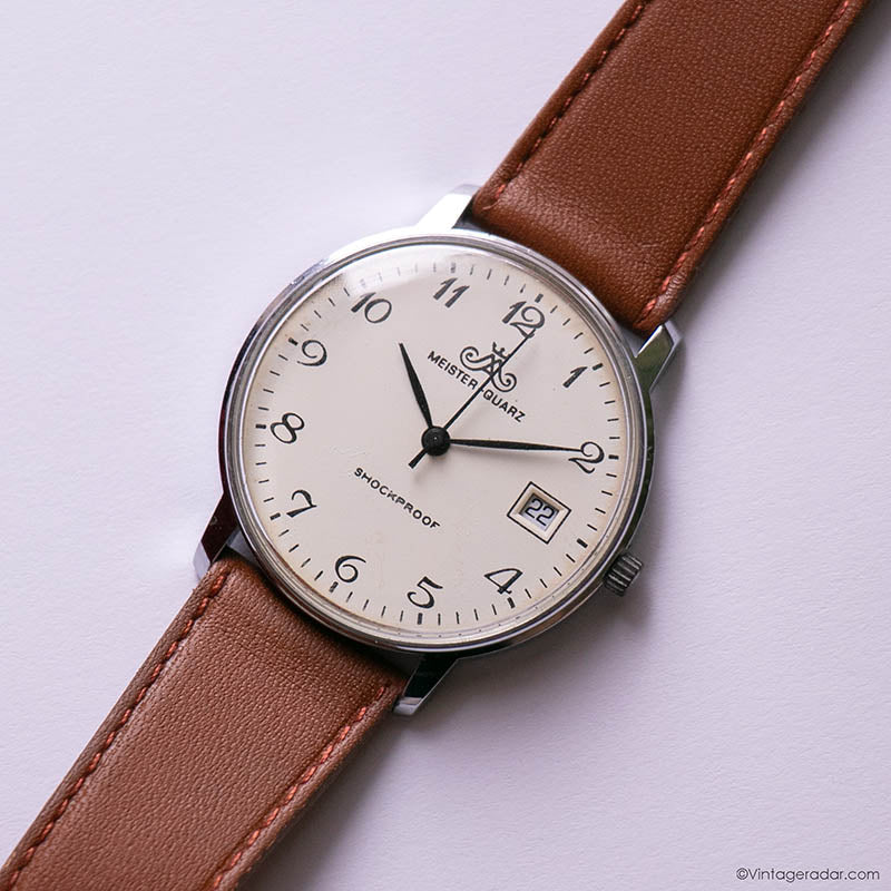 Montre Bracelet Argent 835 Meister Anker – Mécanique à Remontage Manuel – Occasion