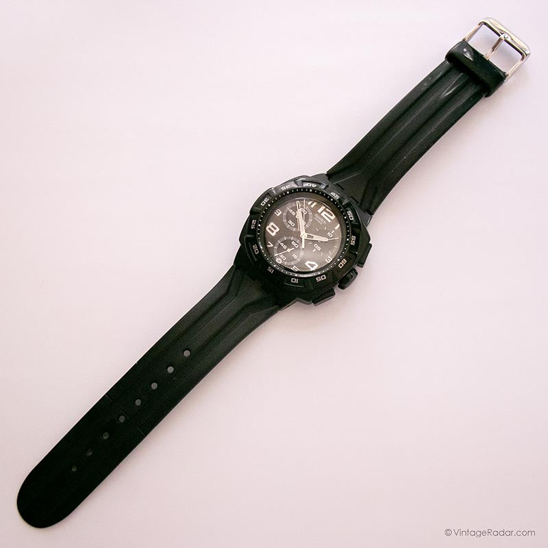 Swatch Chrono ブラック/ブルー SUSB406 - KAICCO - Swatch® United States