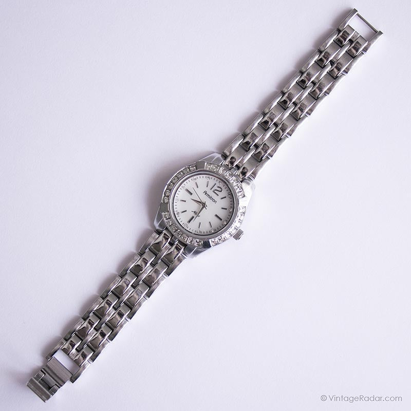 Vintage Armitron Crystals Watch | Japan Quartz Dress Watch for