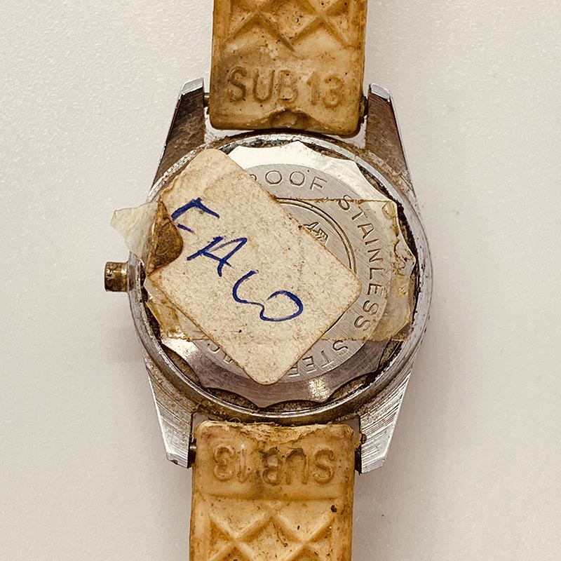 Montre Vintage Mortima 17 Rubis - Bracelet Métal à Fleurs - Années 1920-1949 - À Réparer