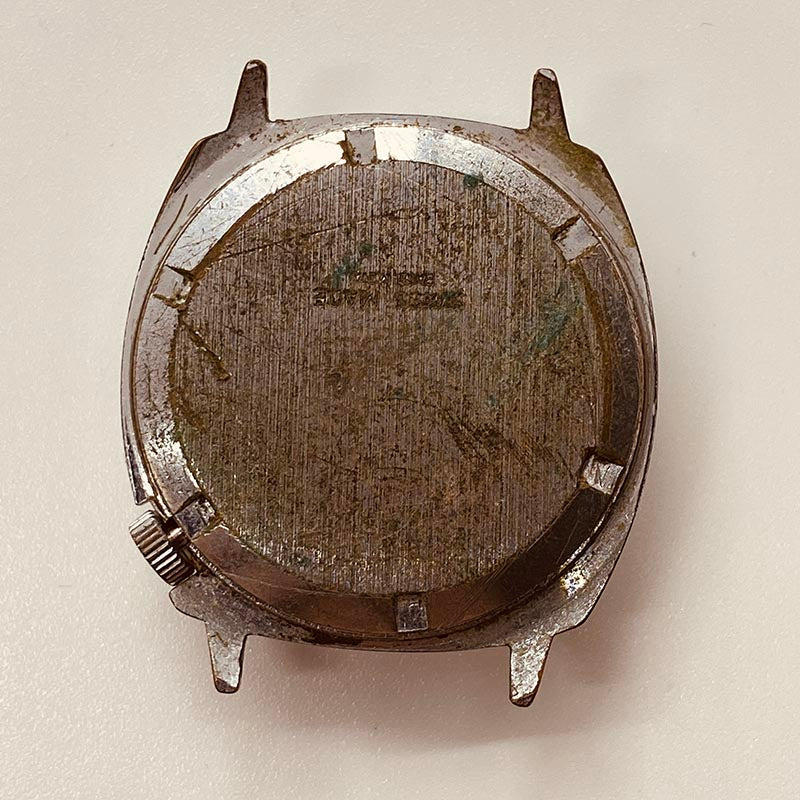 Rectangular Lucerne Swiss Made Watch for Parts & Repair NOT WORKING