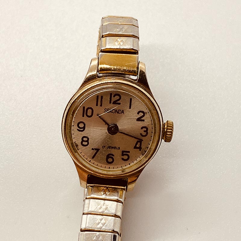 Sekonda British 17 Jewels Mechanical Watch for Parts Repair