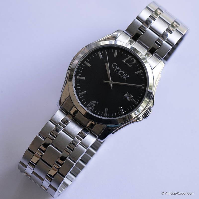 Caravelle by Bulova Silver-tone Watch for Men | Vintage  display picture 1