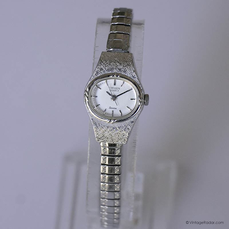 Citizen Quartz Ladies Wristwatch Japan Movt Analog Silver Tone Wrist Watch s-l400.jpg main image 3
