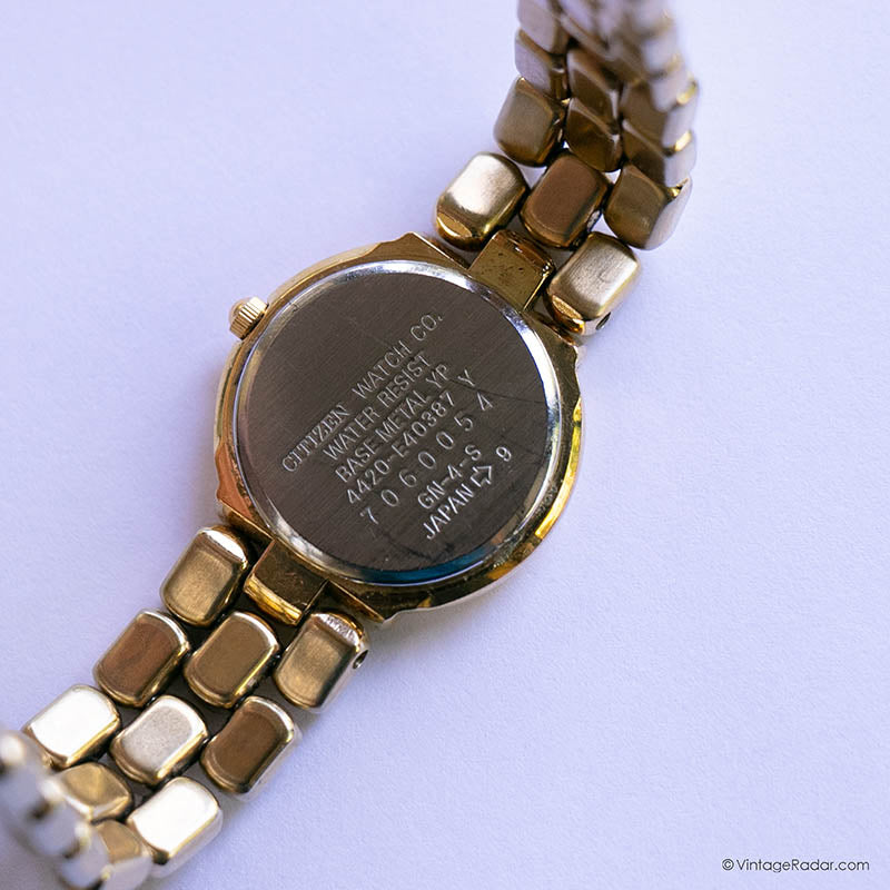 Black Gold Noblia by Citizen Quartz | Citizen 4420 E40387 Dress