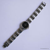 Tono plateado vintage Bulova De las mujeres reloj | Caravelle Cuarzo analógico