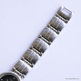 Tono plateado vintage Bulova De las mujeres reloj | Caravelle Cuarzo analógico