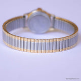 Elegante Timex reloj para mujeres | Damas dos tono Timex Reloj CR 1216 Cell Cell