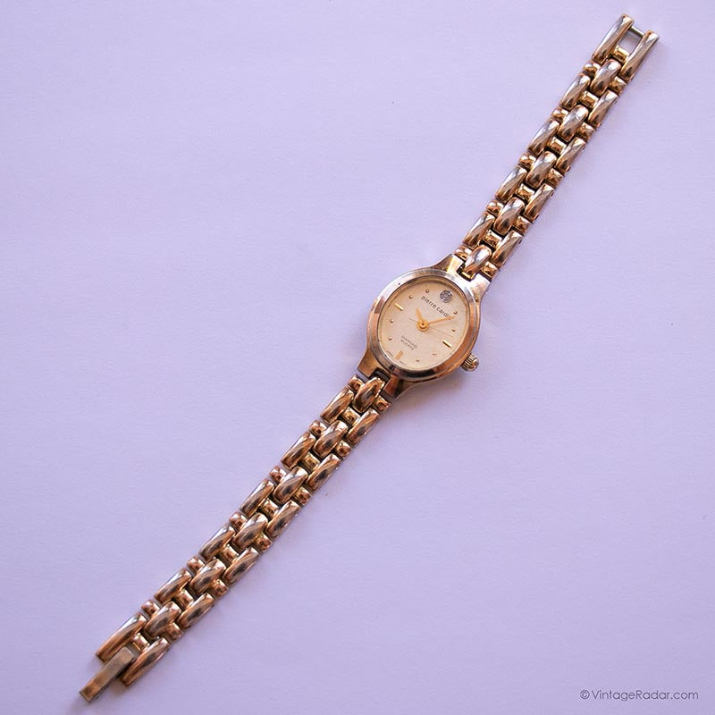 Vintage Gold-tone Pierre Cardin Watch for Ladies Extra Small Wrist