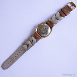 Vintage des années 80 Timex Montre-bracelet électrique 26080 pour hommes avec cadran à champagne