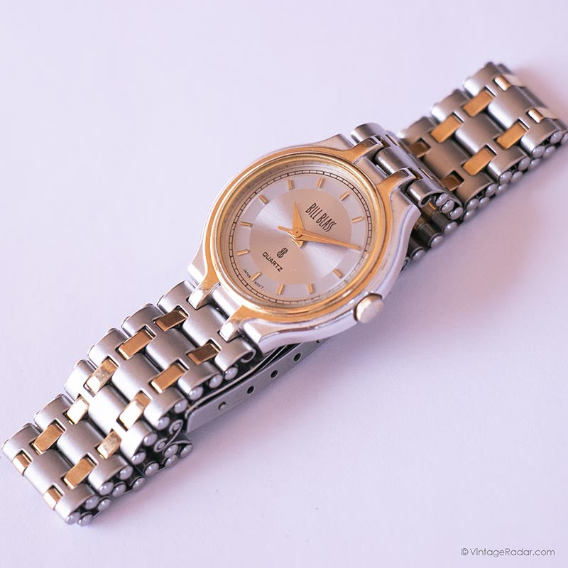 Vintage Two-Tone Bill Blass Ladies Watch with Stainless Steel 