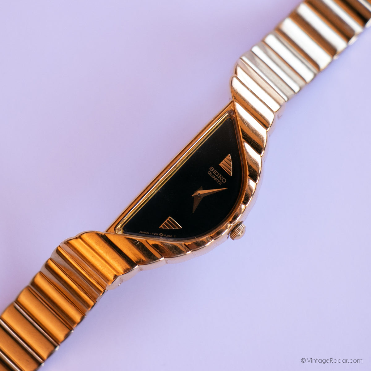 SEIKO ティセクォーツ腕時計 ゴールド 1F20-0J0 ルビー Vintage Gold-tone Seiko 1F20-5D59 R0 Watch for Ladies – Vintage Radar