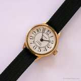 17 Rubis Minimalist Gold-Tone Trumpf Uhr | Vintage mechanisch Uhr