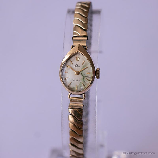 Unique Patina Teardrop Stowa Mechanical Vintage Watch | German Watch