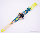 1993 Swatch SSK102 Movimento Uhr | 90er stoppen Swatch Chronograph