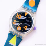 1993 Swatch SSK102 Movimento Uhr | 90er stoppen Swatch Chronograph