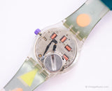 1993 Swatch SSK102 Movimento Uhr | 90er stoppen Swatch Chronograph