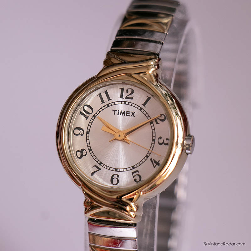 Vintage Two-tone Timex Women display picture 3