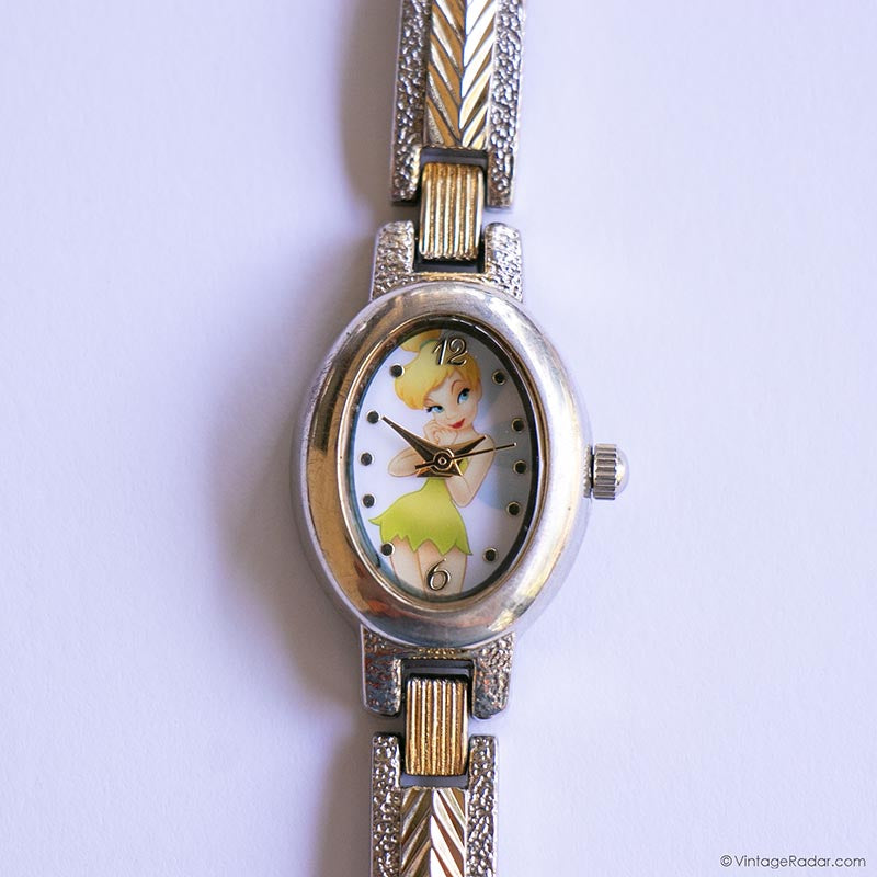 Tiny Oval Tinker Bell Watch by MZB Vintage | 90s Dainty  display picture 2