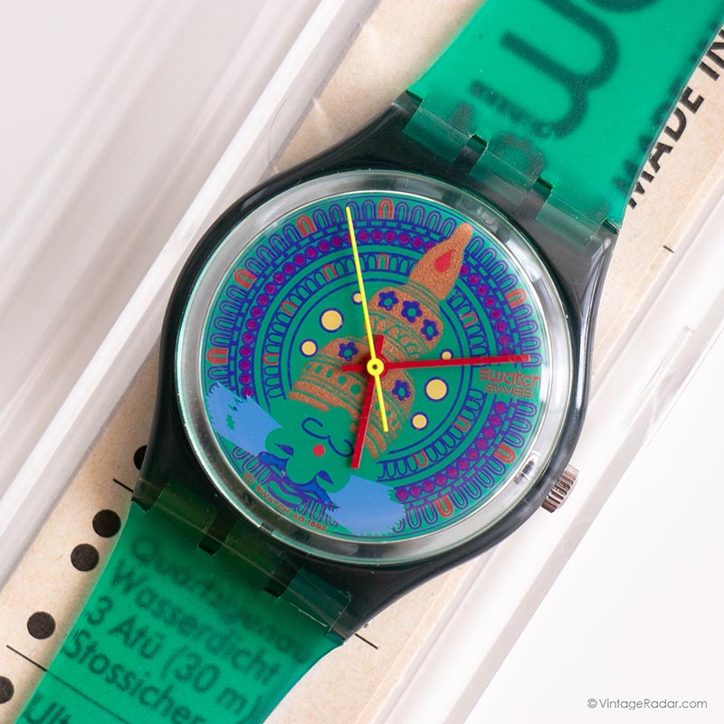 Vintage 1993 Swatch SARI GM111 Watch with Original Box and  display picture 1
