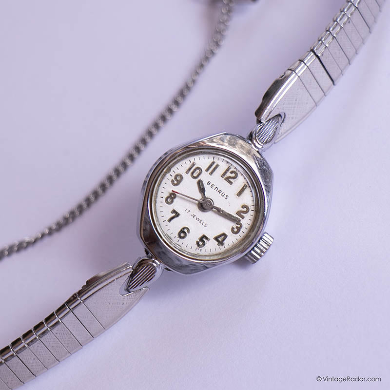 RARE Vintage 1960s Benrus 17 Jewels Ladies Watch | Cocktail  display picture 2