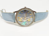 Blue Disney Princess watch for women | Tinkerbell Fairy Disneyland Watch - Vintage Radar