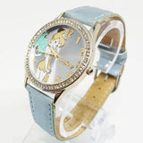Blue Disney Princess watch for women | Tinkerbell Fairy Disneyland Watch - Vintage Radar