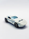 Ford Shelby GR-1 Concepts Hot Wheels Toy Car | White and Blue Mystery Models Series - Vintage Radar
