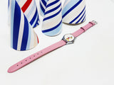 Lorus Quartz V811-0150 Mickey Mouse Watch with Pink Strap | 90s Watch - Vintage Radar