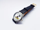Ingersoll Mickey Mouse Watch | Silver-Tone Disney Quartz Watch For Him - Vintage Radar
