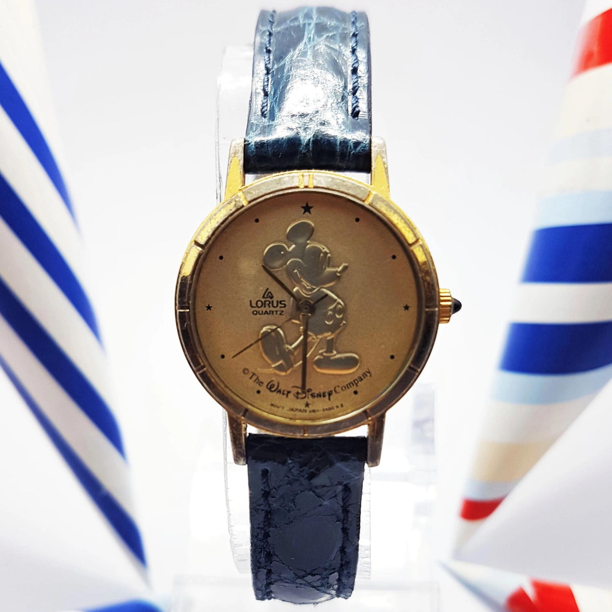 Lorus V811-1410 ro montre Pièce d'or Mickey Mouse montre Ancien