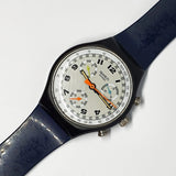 1990 SKATE BIKE SCB105 Chronograph Swatch Watch | Vintage Swiss Watch - Vintage Radar