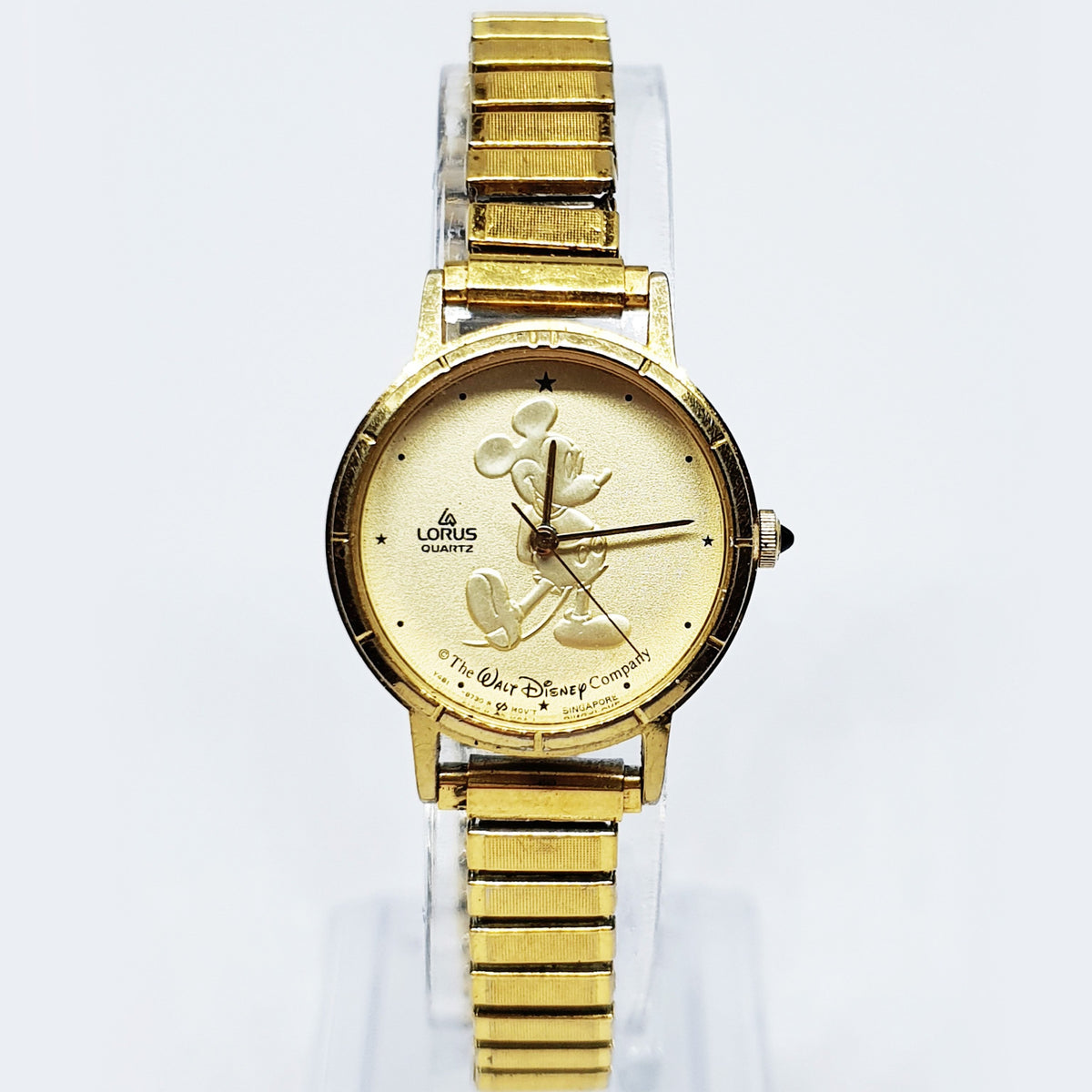 1980s Lorus Y481 8730 by Seiko Watch | Lorus Gold Mickey