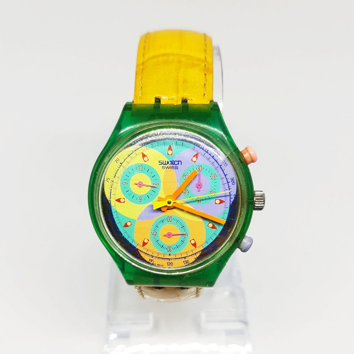 SOUND SCL102 Swatch Watch | 90s Vintage Chronograph Swatch ...