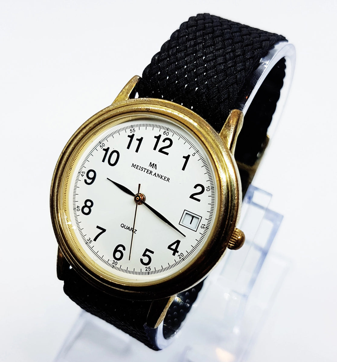 Quarz Armbanduhr Meister Anker Standuhr Meister Anker Date