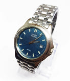 Blue Dial Citizen Eco-Drive Vintage Watch | Eco-Friendly Citizen Watches - Vintage Radar