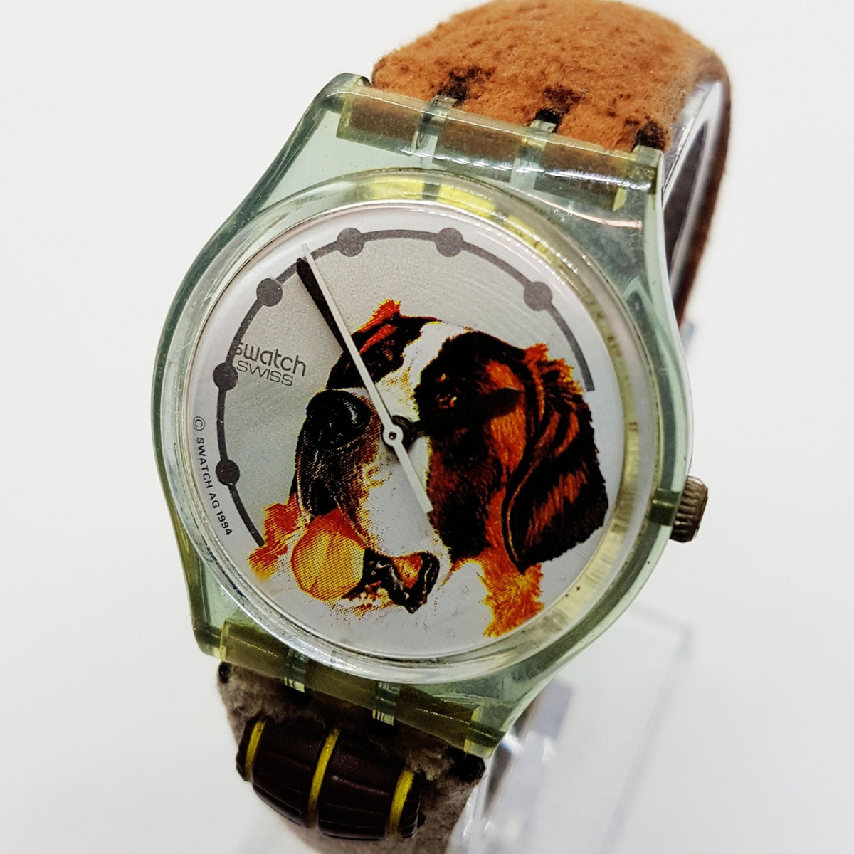 1995 GN152 Barry St Bernard Dog Swiss Swatch Watch | 90s Fun Swatch