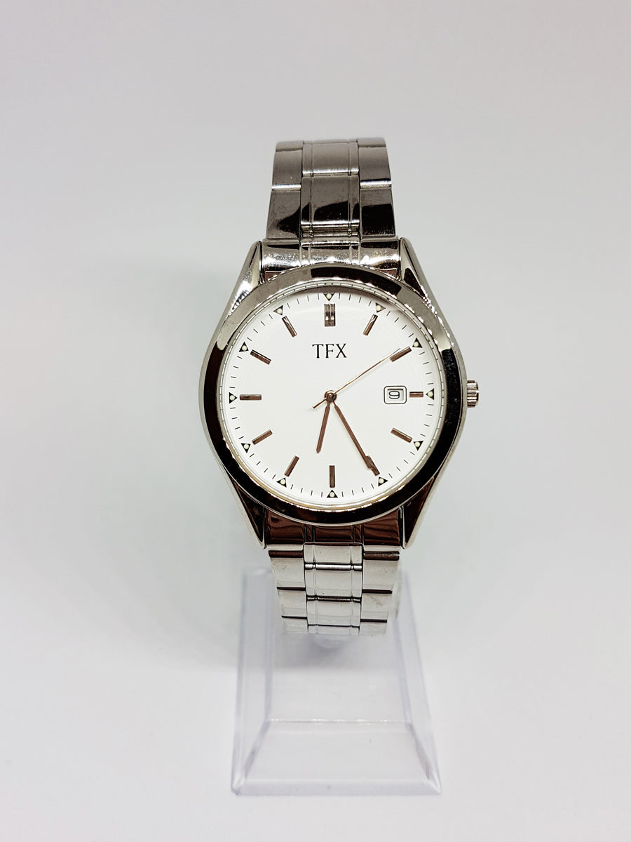 Bulova TFX 36B100 Silver-tone Watch for Men Luxury Mens Watches